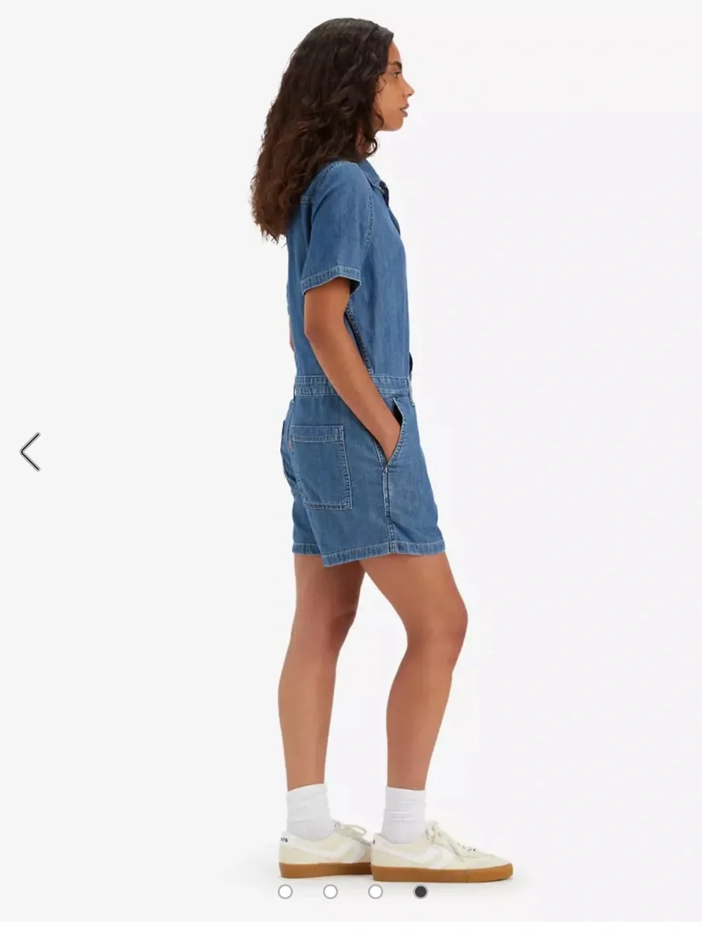 LEVIS heritage short sleeve romper size L - Picture 2 of 11